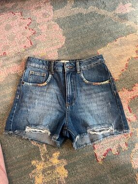 French Connection denim shorts ***NWT***size 0